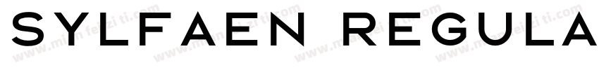 Sylfaen Regular字体转换